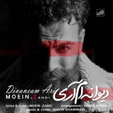 دانلود آهنگ جدید معین زندی دیوانه ام آری